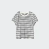 Camiseta mini para mujer | A rayas