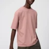 Camiseta oversize unisex de algodón AIRism | Mangas cortas