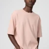Camiseta oversize unisex de algodón AIRism | Mangas cortas