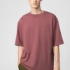 Camiseta oversize unisex de algodón AIRism | Mangas cortas