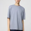 Camiseta oversize unisex de algodón AIRism | Mangas cortas