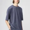 Camiseta oversize unisex de algodón AIRism | Mangas cortas