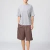 Camiseta oversize unisex de algodón AIRism | Mangas cortas