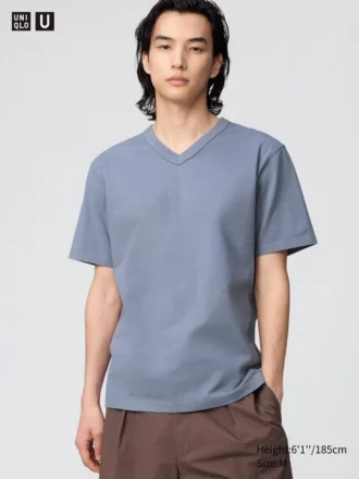 Camiseta unisex con cuello en V