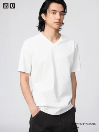 Camiseta unisex con cuello en V
