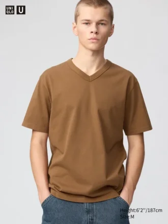 Camiseta unisex con cuello en V
