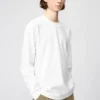 Camiseta unisex de algodón AIRism | Camisetas de manga larga Camiseta unisex de algodón AIRism | Camisetas de manga larga