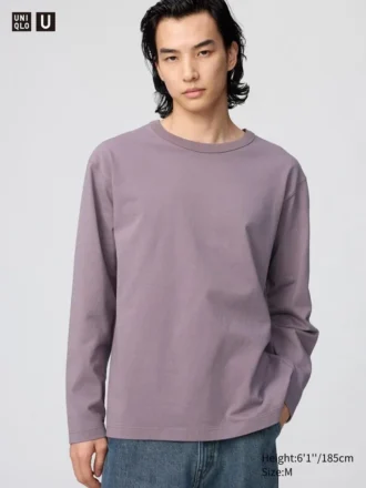 Camiseta unisex de algodón lavado | Camiseta de manga larga