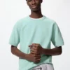 Camiseta unisex lavable de punto acanalado Milano Camiseta unisex lavable de punto acanalado Milano