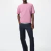 Camiseta unisex lavable de punto acanalado Milano Camiseta unisex lavable de punto acanalado Milano