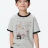 Camiseta UT Kids Ny Pop Art | Basquiat Camiseta UT Kids Ny Pop Art | Basquiat