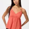 Camisola fruncida para mujer Camisola fruncida para mujer