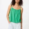 Camisola fruncida tipo globo para mujer