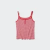 Camisola sin mangas de modal suave para mujer | Rayas