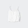 Camisola sin mangas fruncida tipo globo para mujer Camisola sin mangas fruncida tipo globo para mujer