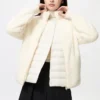 Chaqueta de mujer con cremallera completa de forro polar de hilo mullido Chaqueta de mujer con cremallera completa de forro polar de hilo mullido