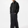 Chaqueta de pantalones cortos con cremallera para mujer