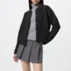 Chaqueta de punto acanalado Milano para mujer