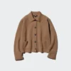 Chaqueta de punto acanalado Milano para mujer