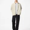 Chaqueta unisex de forro polar con cremallera completa Chaqueta unisex de forro polar con cremallera completa