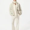 Chaqueta unisex de forro polar con cremallera completa Chaqueta unisex de forro polar con cremallera completa