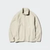 Chaqueta unisex de forro polar con cremallera completa Chaqueta unisex de forro polar con cremallera completa