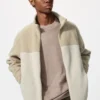 Chaqueta unisex de forro polar con cremallera completa | Color Block Chaqueta unisex de forro polar con cremallera completa | Color Block