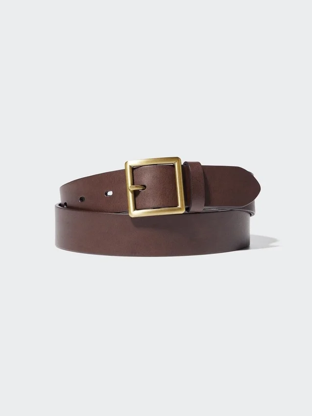 Cinturón Garrison de cuero italiano para hombre Cinturón Garrison de cuero italiano para hombre
