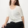 Cárdigan de encaje transparente para mujer | Mangas cortas