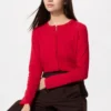 Cárdigan de punto calado para mujer Cárdigan de punto calado para mujer