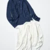 Cárdigan de punto calado para mujer | Estampado