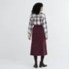 Falda de punto 3D Knit con Souffle Yarn