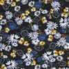 Falda midi estampada con abertura para mujer