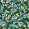 Falda midi estampada con abertura para mujer