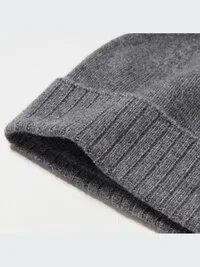 Gorro de punto de cachemira unisex