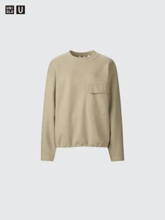 Jersey de punto cepillado para mujer en forma de jerséis
