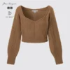 Jerséis de manga larga con volumen 3D Knit para mujer