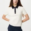 Jerséis de polo de pantalones cortos para mujer | Color Block Jerséis de polo de pantalones cortos para mujer | Color Block