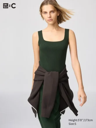 Jerséis de punto 3D Knit sin mangas para mujer