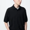 Jerséis de punto lavables unisex con mangas cortas