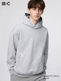 Jerséu unisex con capucha oversize