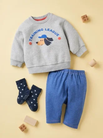 Leggings cortos Baby Baby AIRism | Estilo vaquero