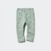 Leggings estampados de forro polar para bebés
