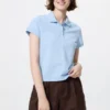 Mini polo de piqué para mujer Mini polo de piqué para mujer