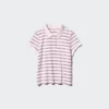 Mini polo de piqué para mujer | A rayas Mini polo de piqué para mujer | A rayas
