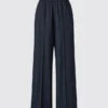 Pantalones anchos cómodos para mujer
