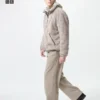 Pantalones anchos de felpa unisex