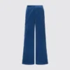 Pantalones anchos de pana para mujer