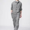 Pantalones anchos de Premium Linen para hombre