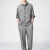 Pantalones anchos de Premium Linen para hombre